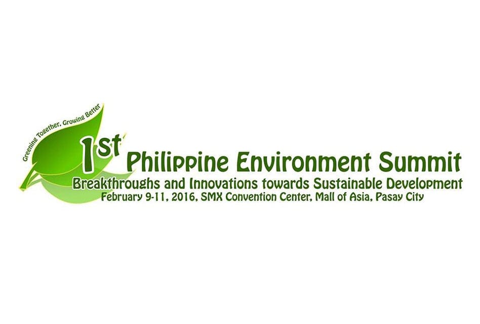 1st Philippine Environment Summit 2016